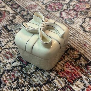 Ceramic Gift Box with Bow